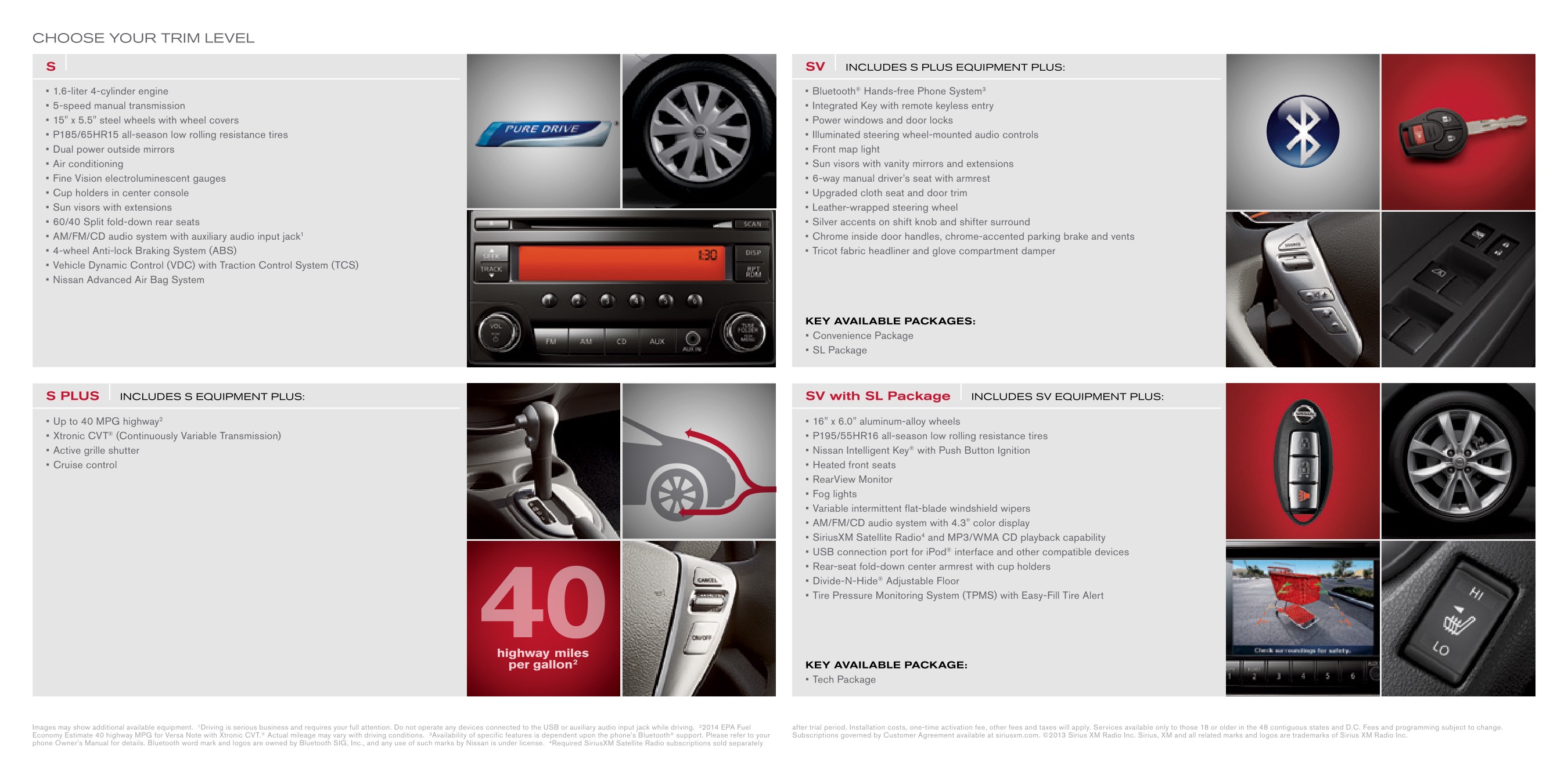 2014 Nissan Versa Note Brochure Page 13